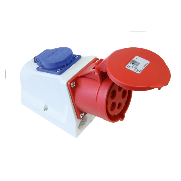 PCE 9215-6 CEE COMBO Dose 16A 5-Polig 6h IP44 PCE 9215-6 CEE COMBO Dose 16A 5-Polig 6h IP44