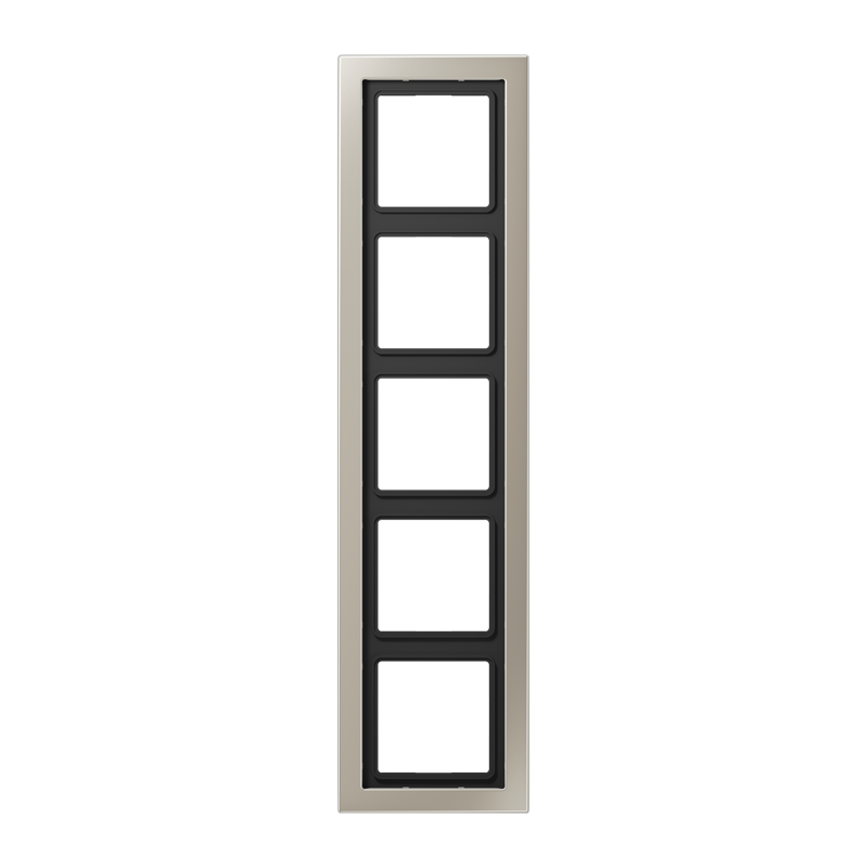 JUNG ESD2985-L Rahmen 5-Fach LS-Serie Edelstahl