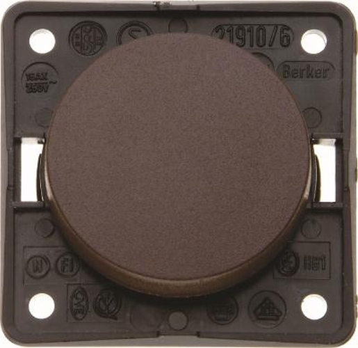 Berker 936712501 Taster, Schließer, mit Schraubklemmen, Integro Flow/Pure, Braun Matt Berker 936712501 Taster, Schließer, mit Schraubklemmen, Integro Flow/Pure, Braun Matt