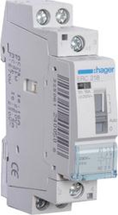 Hager ERC218 Installationsrelais 1 Schließer + 1 Öffner 16A230V