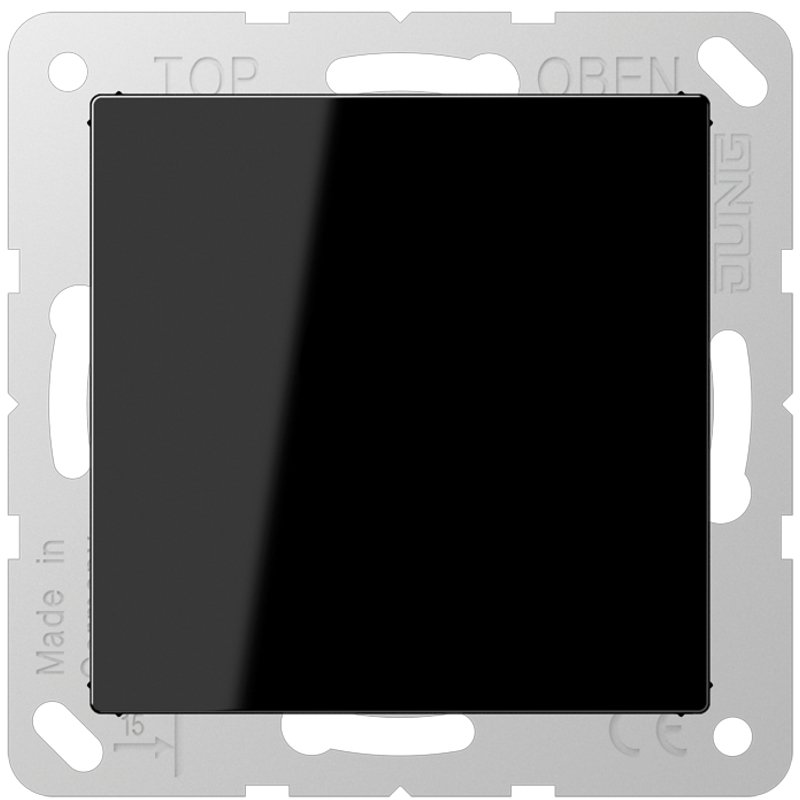 JUNG A594-0SW Blind-Abdeckung Schwarz JUNG A594-0SW Blind-Abdeckung Schwarz