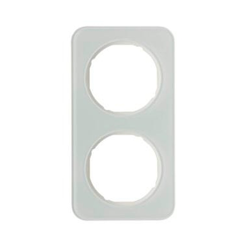 Berker 10122109 Rahmen 2Fach R.1 Glas, Polarweiß Berker 10122109 Rahmen 2Fach R.1 Glas, Polarweiß