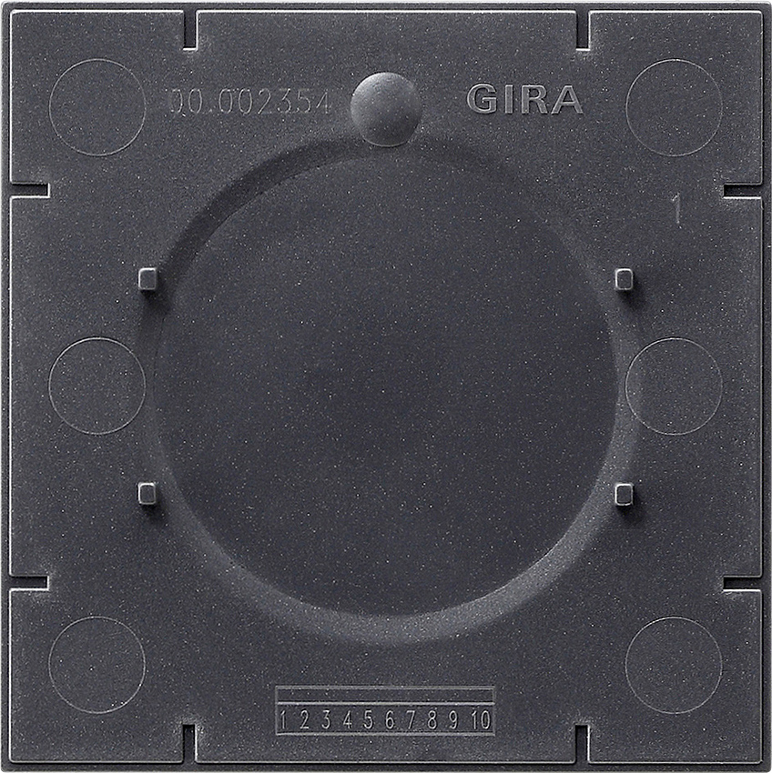 GIRA 108100 Montageplatte für Namensschild/Türschild 1-Fach  E2 Schwarz GIRA 108100 Montageplatte für Namensschild/Türschild 1-Fach  E2 Schwarz