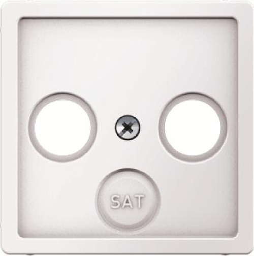 Berker 12036089 Zentralstück für Antennen-Steckdose 2- und 3Loch Q.1/Q.3 Polarweiß, Samt Berker 12036089 Zentralstück für Antennen-Steckdose 2- und 3Loch Q.1/Q.3 Polarweiß, Samt