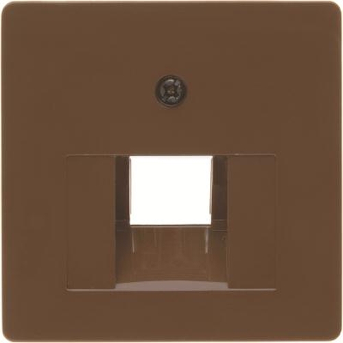 Berker 146801 Zentralplatte für UAE Steckdose Zentralplattensystem Braun, Glänzend Berker 146801 Zentralplatte für UAE Steckdose Zentralplattensystem Braun, Glänzend