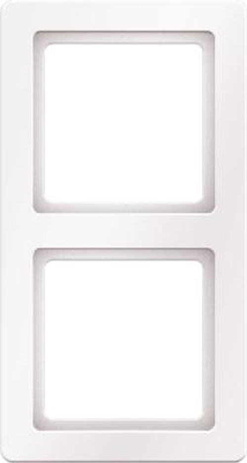 Berker 10126089 Rahmen 2Fach Q.1 Polarweiß, Samt Berker 10126089 Rahmen 2Fach Q.1 Polarweiß, Samt