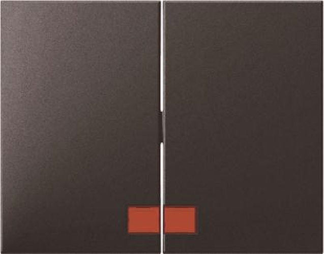 Berker 14377006 Wippen mit roter Linse K.1 Anthrazit, Matt Berker 14377006 Wippen mit roter Linse K.1 Anthrazit, Matt