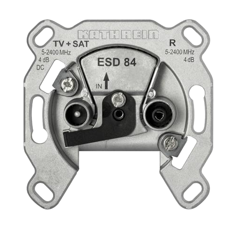 KATHREIN ESD84 TV-Radio Stichleitungsdose