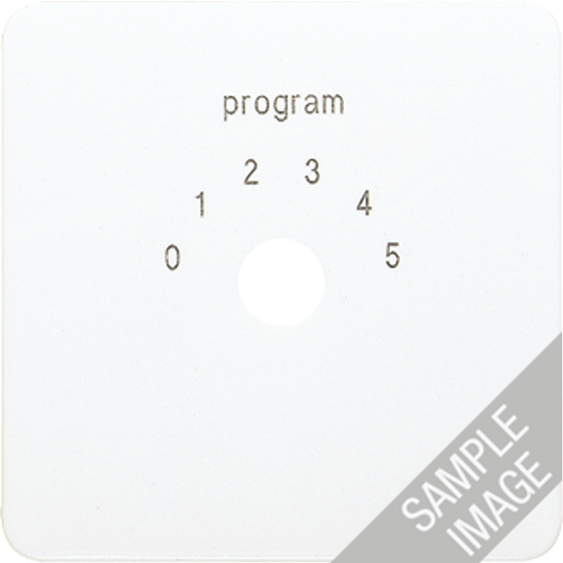 JUNG 594-9 Abdeckung Programmwahlschalter Cremeweiß