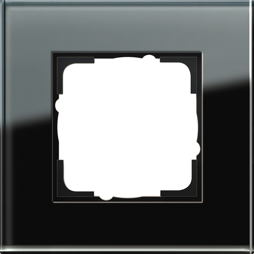GIRA 021105 Rahmen 1-Fach Esprit Glas Schwarz GIRA 021105 Rahmen 1-Fach Esprit Glas Schwarz