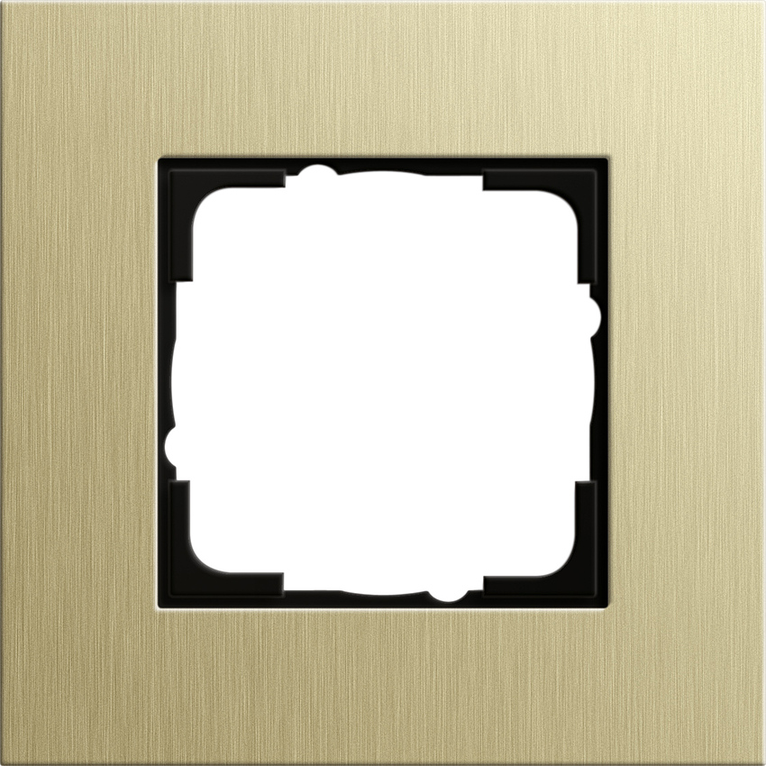 GIRA  0211217 Rahmen 1-Fach Esprit Aluminium-Hellgold GIRA  0211217 Rahmen 1-Fach Esprit Aluminium-Hellgold