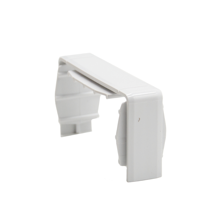 Brüstungskanal Stossverbinder 100x50mm Reinweiß Brüstungskanal Stossverbinder 100x50mm Reinweiß