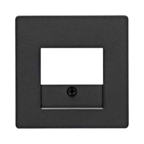 Berker 10336086 Zentralstück mit TAE-Ausschnitt Q.1/Q.3 Anthrazit, Samt Berker 10336086 Zentralstück mit TAE-Ausschnitt Q.1/Q.3 Anthrazit, Samt