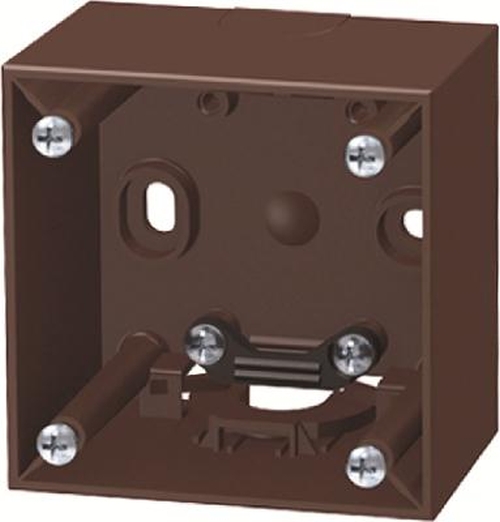 Berker 911512511 Aufbau-Gehäuse hoch AP, Integro Flow, Braun Glänzend Berker 911512511 Aufbau-Gehäuse hoch AP, Integro Flow, Braun Glänzend