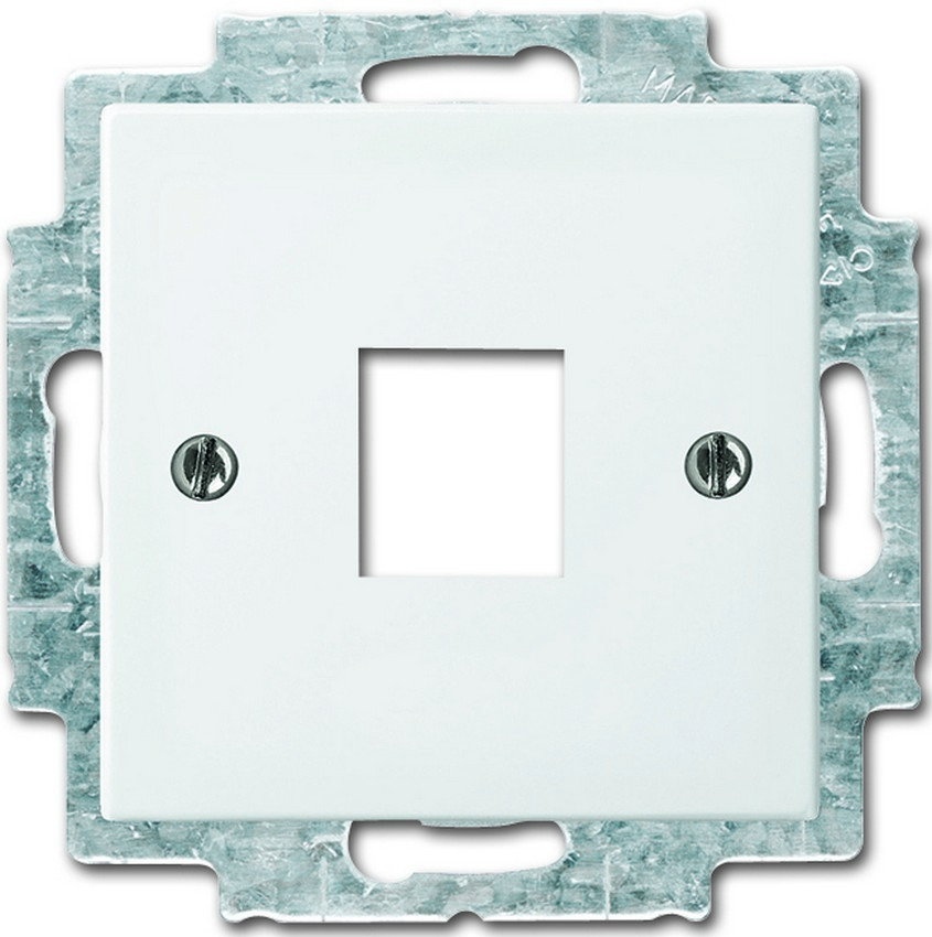 Busch-Jaeger 2561-914 Abdeckung Modular-Jack 1-Fach Alpinweiß Busch-Jaeger 2561-914 Abdeckung Modular-Jack 1-Fach Alpinweiß