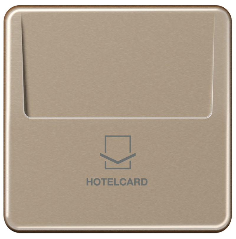 JUNG CD590CARDGB-L Hotelcard-Schalter Gold-Bronze