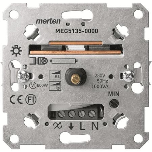 Merten MEG5135-0000 Drehdimmer-Einsatz für induktive Last  60-1000VA