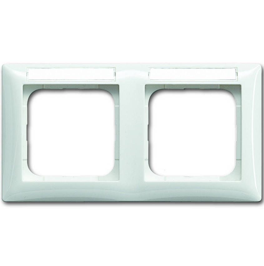 Busch-Jaeger 1732NS-914 Rahmen 2-Fach mit Sichtfenster Waagerecht Alpinweiß Busch-Jaeger 1732NS-914 Rahmen 2-Fach mit Sichtfenster Waagerecht Alpinweiß