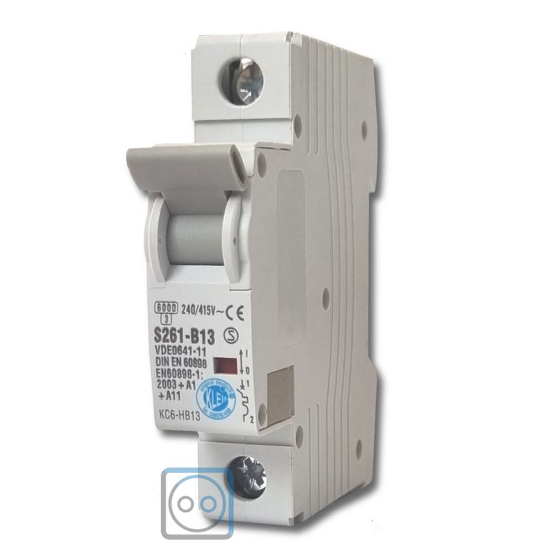 Klein Leitungsschutzschalter 1-Polig B13A 6kA Klein Leitungsschutzschalter 1-Polig B13A 6kA