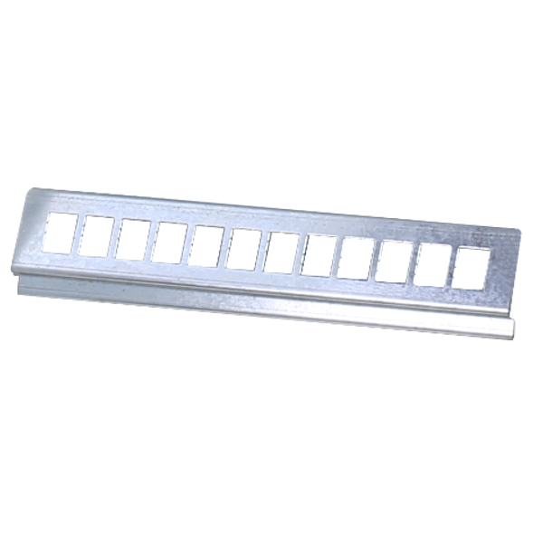 Tehnoplast Patch-Panel universal 12-Fach für Keystone ohne Module