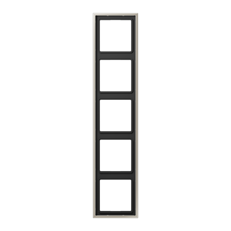 JUNG ES2985 Rahmen 5-Fach LS-Serie Edelstahl JUNG ES2985 Rahmen 5-Fach LS-Serie Edelstahl