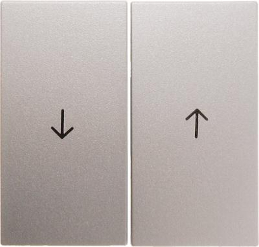 Berker 16251404 Wippen mit Aufdruck Symbol Pfeil B.7 Alu, Matt Berker 16251404 Wippen mit Aufdruck Symbol Pfeil B.7 Alu, Matt