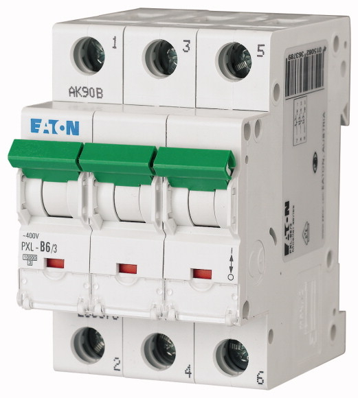 Eaton PXL-B10/3 Leitungsschutzschalter 3-Polig B10A