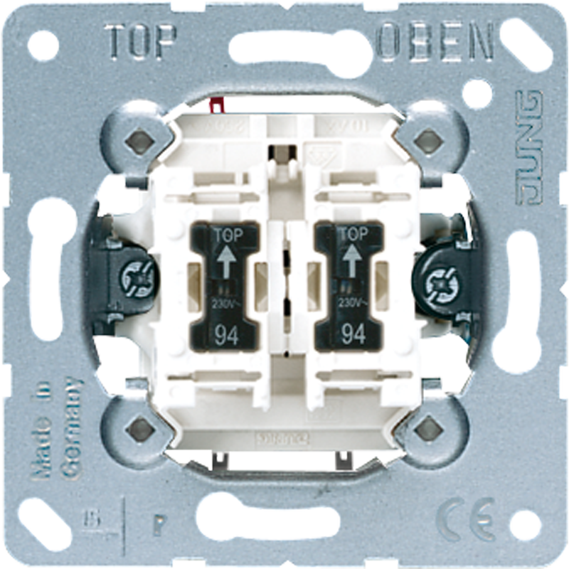 JUNG 505U5 Serienschalter-Einsatz mit Beleuchtung JUNG 505U5 Serienschalter-Einsatz mit Beleuchtung
