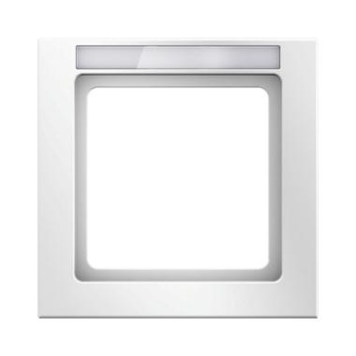 Berker 10516099 Rahmen 1Fach mit Beschriftungsfeld Q.3 Polarweiß, Samt Berker 10516099 Rahmen 1Fach mit Beschriftungsfeld Q.3 Polarweiß, Samt