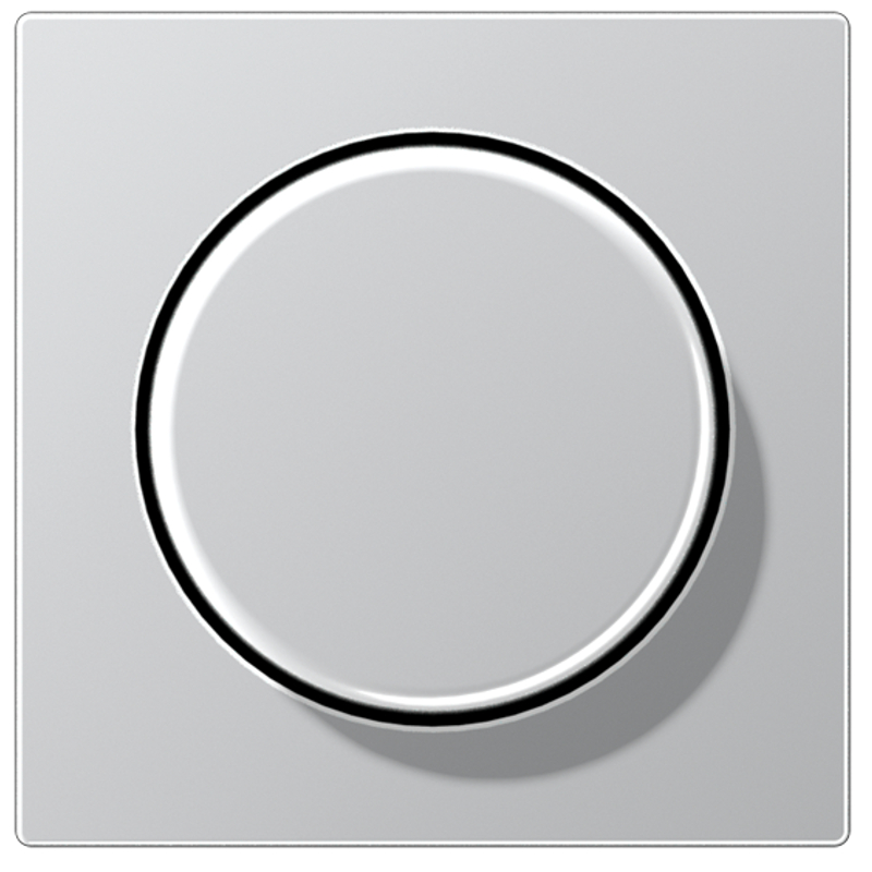 JUNG A1540AL Abdeckung Drehdimmer Aluminium JUNG A1540AL Abdeckung Drehdimmer Aluminium