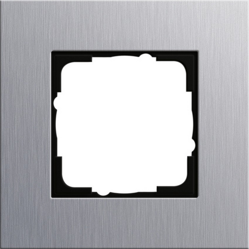 GIIRA 021117 Rahmen 1-Fach Esprit Aluminium GIIRA 021117 Rahmen 1-Fach Esprit Aluminium