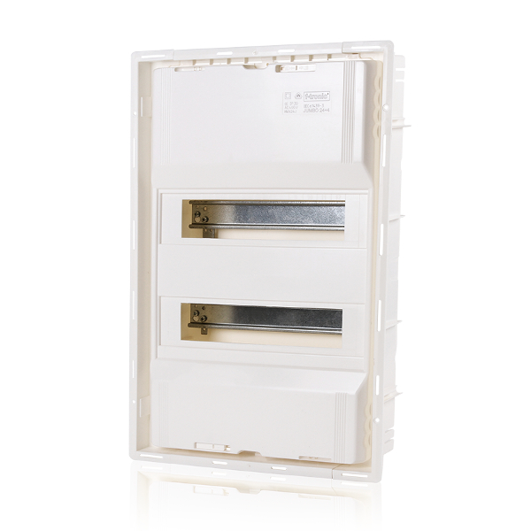 F-Tronic 7250017 Hohlwand/Unterputz Kleinverteiler Jumbo 2-Reihig 24+4 Module F-Tronic 7250017 Hohlwand/Unterputz Kleinverteiler Jumbo 2-Reihig 24+4 Module