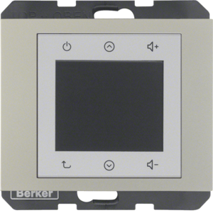 Berker 28847004 Radio Touch, K.5, Edelstahl Matt, Lackiert Berker 28847004 Radio Touch, K.5, Edelstahl Matt, Lackiert