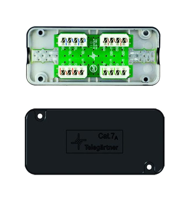 Telegärtner J00060A0069 Einfach-Verbindungsmodul Cat.7