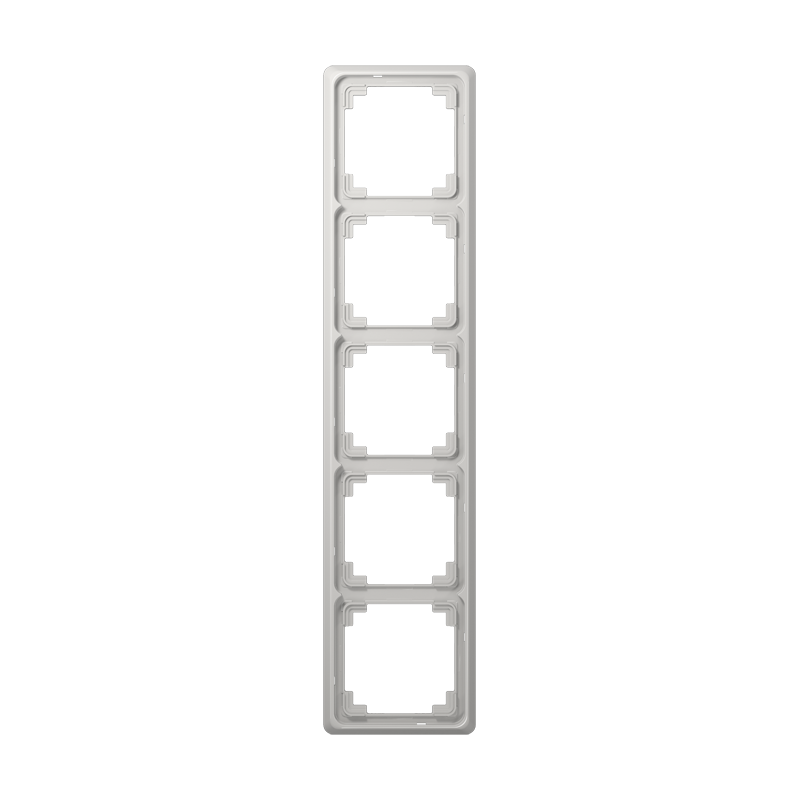JUNG CDP585LG Rahmen 5-Fach Lichtgrau