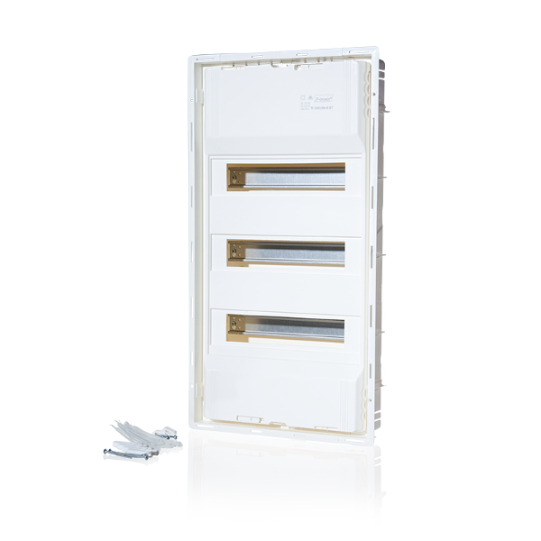 F-Tronic 7230017 Hohlwand Kleinverteiler Jumbo 3-Reihig 36+6 Module F-Tronic 7230017 Hohlwand Kleinverteiler Jumbo 3-Reihig 36+6 Module