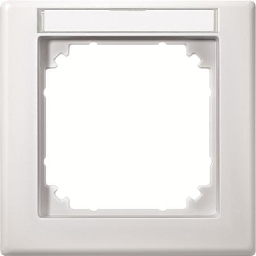 Merten 474119 Rahmen 1-Fach mit Beschriftungsträger M-Smart Polarweiß Merten 474119 Rahmen 1-Fach mit Beschriftungsträger M-Smart Polarweiß