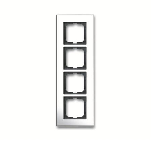 Busch-Jaeger 1724-826-101 Rahmen 4-Fach Chrom Busch-Jaeger 1724-826-101 Rahmen 4-Fach Chrom