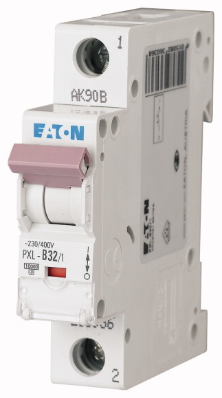 Eaton PXL-C32/1 Leitungsschutzschalter 1-Polig C32A Eaton PXL-C32/1 Leitungsschutzschalter 1-Polig C32A