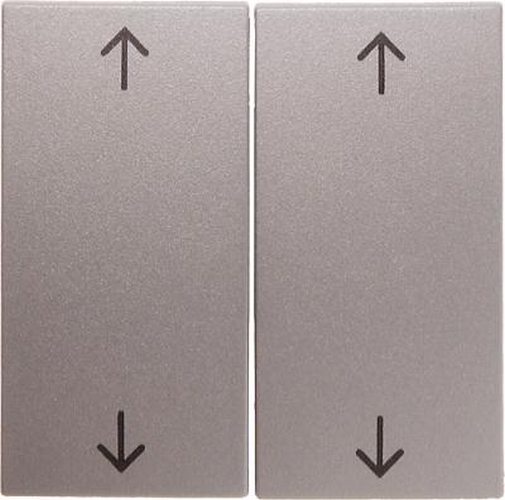 Berker 16441404 Wippen mit Aufdruck Symbol Pfeile B.7 Alu, Matt Berker 16441404 Wippen mit Aufdruck Symbol Pfeile B.7 Alu, Matt