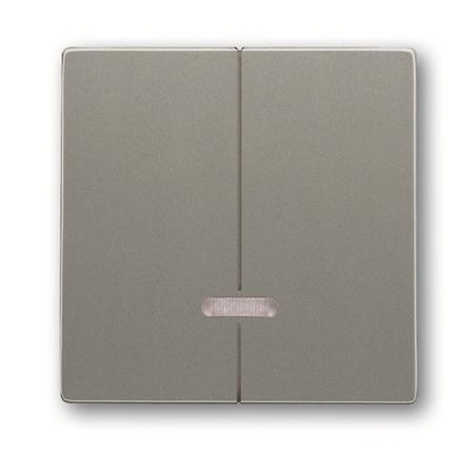 Busch-Jaeger 6545-803 Zentralscheibe Serien-Dimmer Meteor-Graumetallic