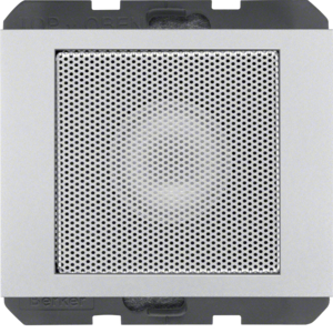 Berker 28827003 Lautsprecher, K.5, Alu Matt, Lackiert Berker 28827003 Lautsprecher, K.5, Alu Matt, Lackiert