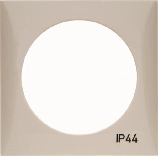 Berker 918272599 Rahmen mit Aufdruck "IP44", Integro Flow, Polarweiß Glänzend Berker 918272599 Rahmen mit Aufdruck "IP44", Integro Flow, Polarweiß Glänzend