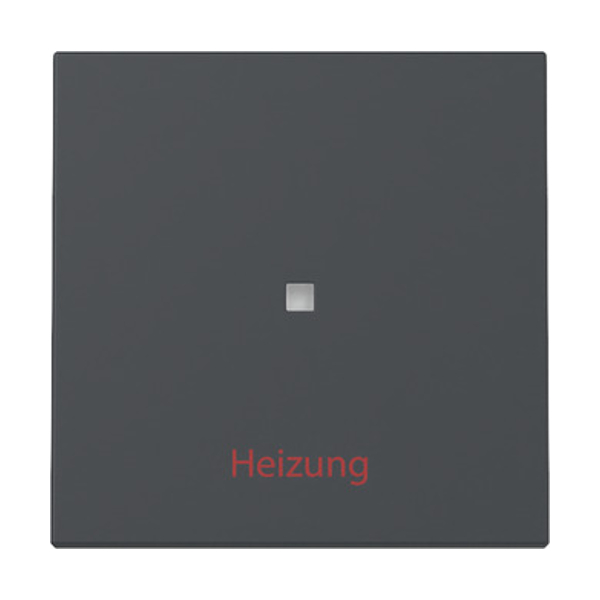 GIRA 367828 Kontroll-Wippe mit Aufdruck "Heizung" Anthrazit GIRA 367828 Kontroll-Wippe mit Aufdruck "Heizung" Anthrazit