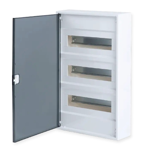 Tehnoplast N36 ALFA Aufputzverteiler 3-Reihig 36PLE Tür Transparent Tehnoplast N36 ALFA Aufputzverteiler 3-Reihig 36PLE Tür Transparent