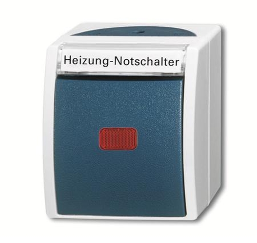 Busch-Jaeger 2601/2SKWNH-53 Heizung-Notschalter 2-Polig