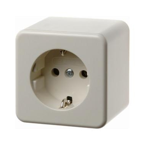Berker 40009940 Steckdose SCHUKO Aufputz Weiß, Glänzend Berker 40009940 Steckdose SCHUKO Aufputz Weiß, Glänzend