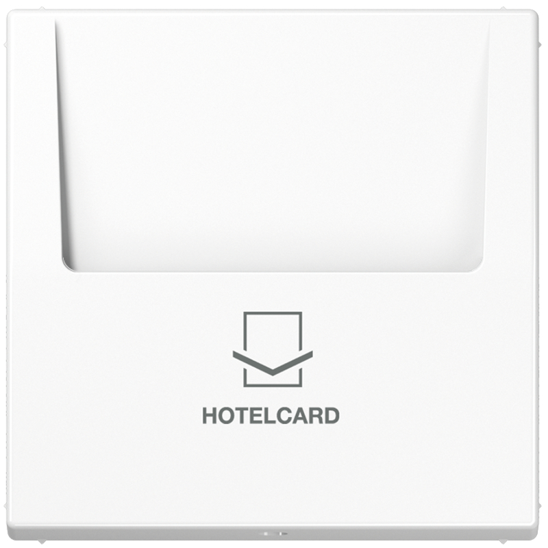 JUNG LS590CARDWW Hotelcard-Schalter Alpinweiß