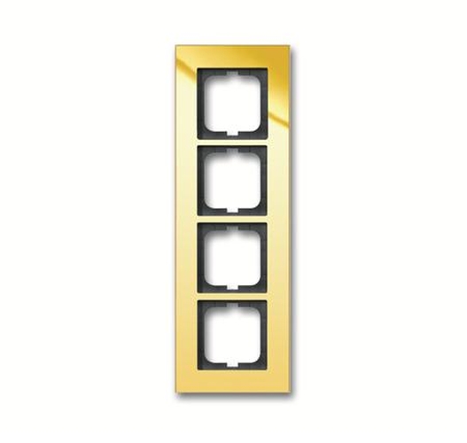 Busch-Jaeger 1724-823-101 Rahmen 4-Fach Gold Busch-Jaeger 1724-823-101 Rahmen 4-Fach Gold