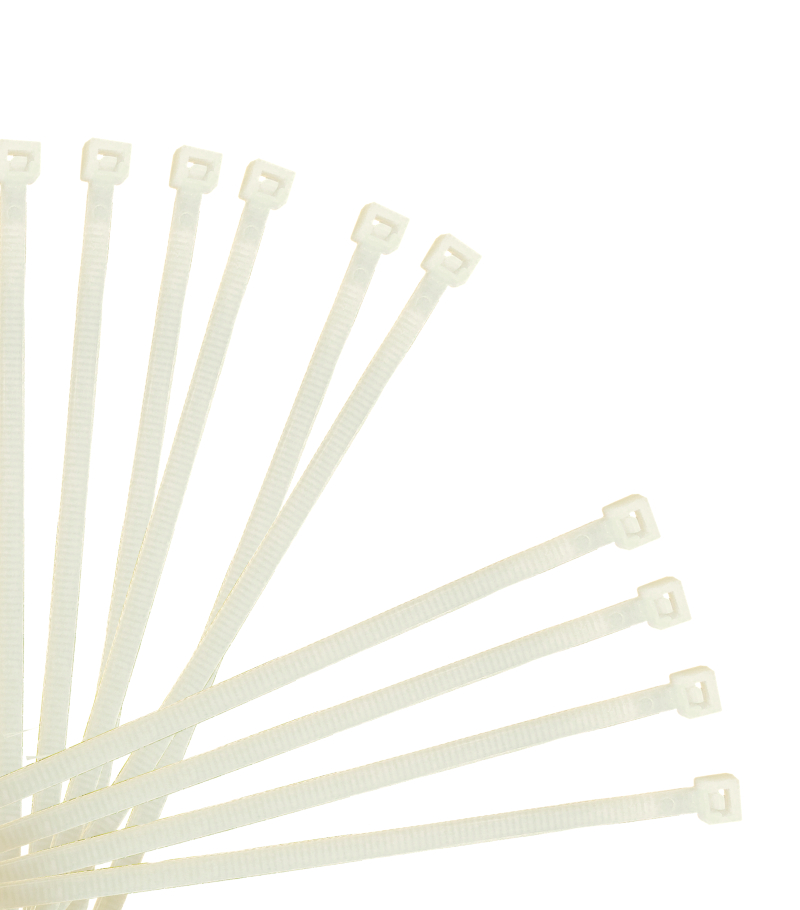 Kabelbinder 2,6x160mm Natur Weiß